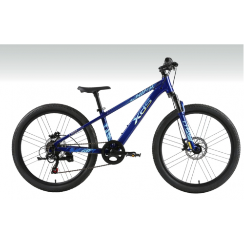 XDS 2026-中國風 Shimano7速油壓碟刹前避震內走線鋁合金兒童山地車